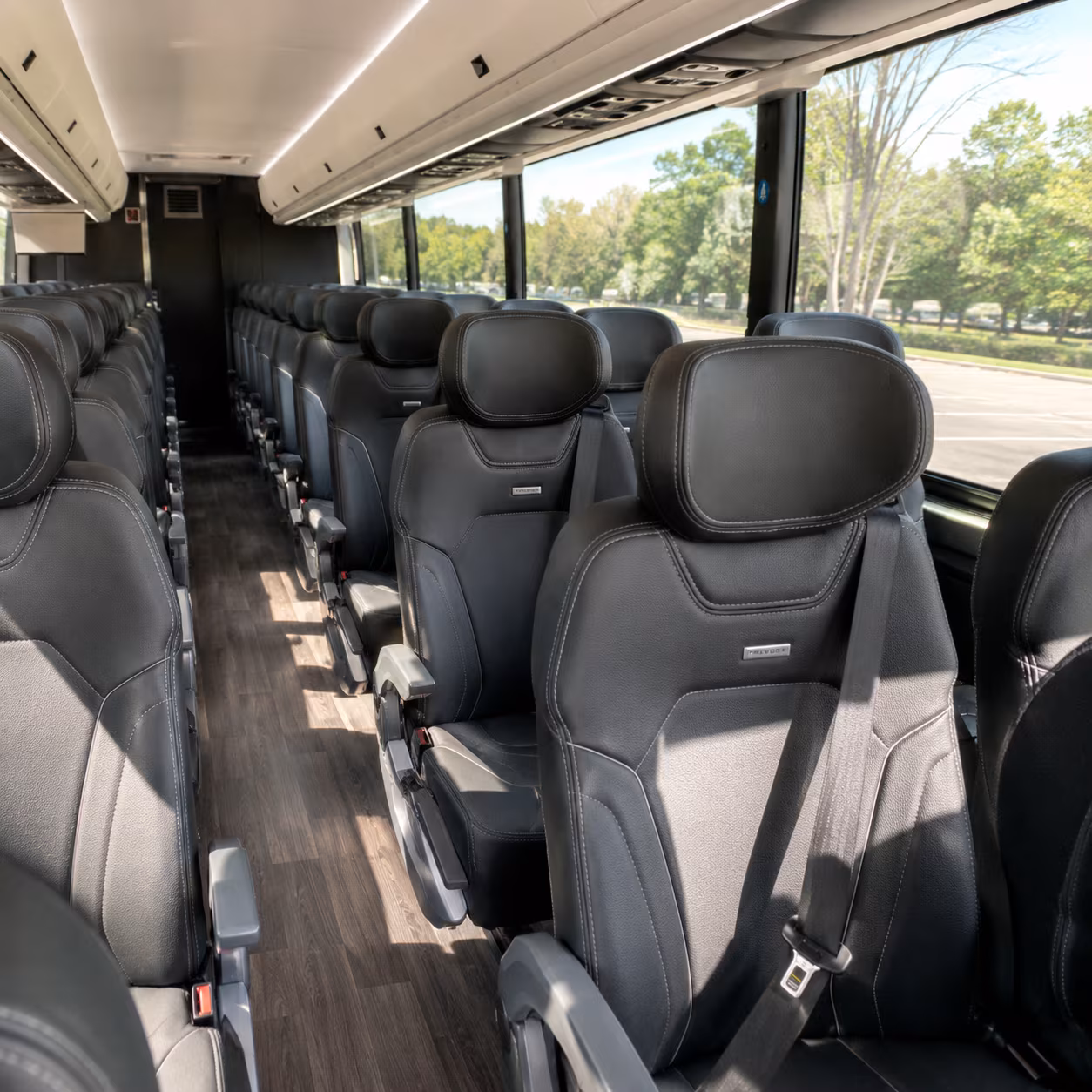 baton rouge charter bus interior gallery