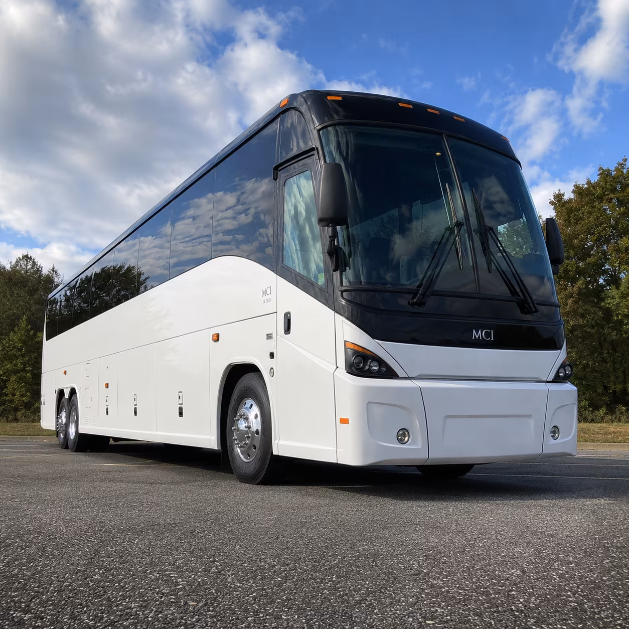 baton rouge charter bus services exterior