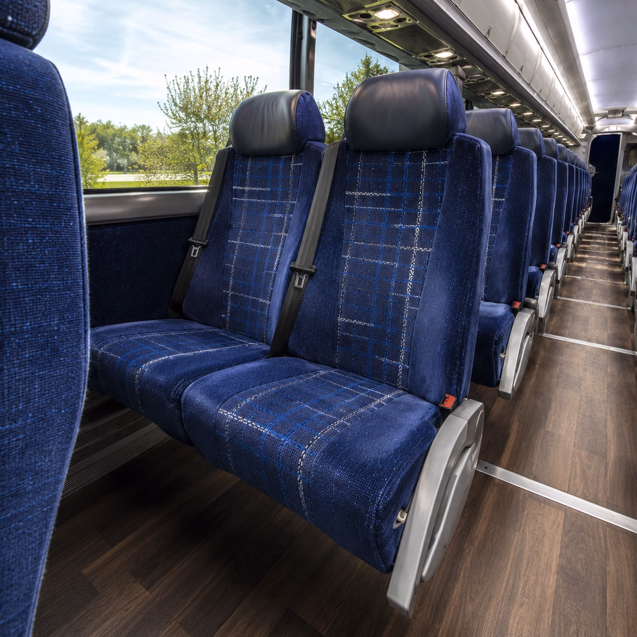 baton rouge charter bus services interior
